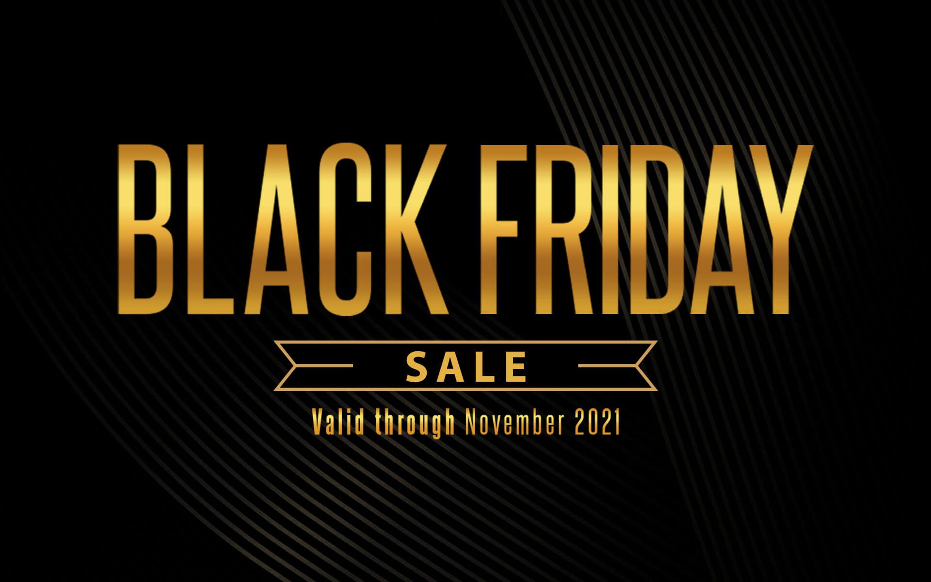 Black Friday Sale - Homepage